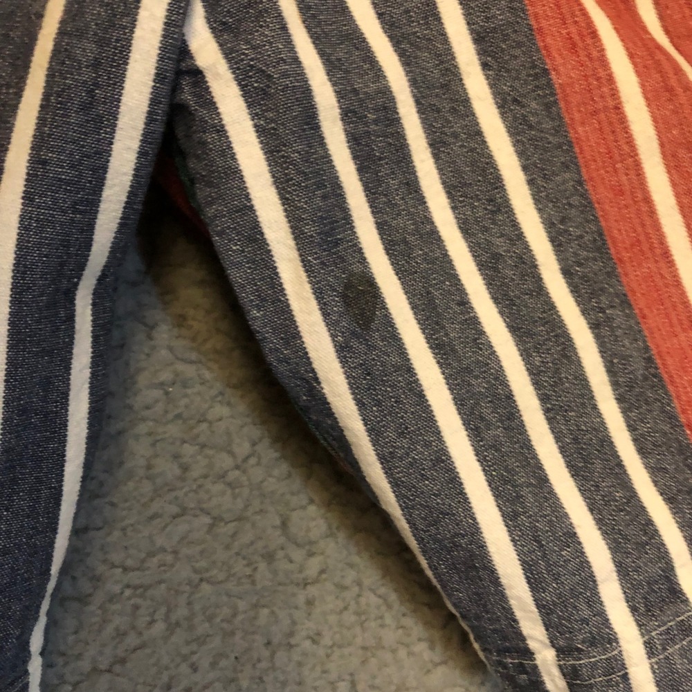 Vtg Knights of Round Table Striped Shorts Mens 36 100% Cotton Retro Colorful - Picture 2 of 6